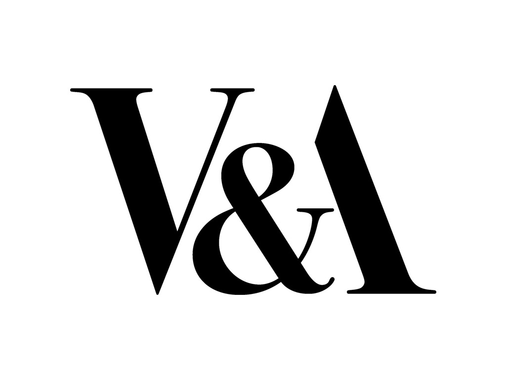ایجاد هویت در لوگوی شرکت Victoria and Albert با نحوه طراحی خاص حرف A